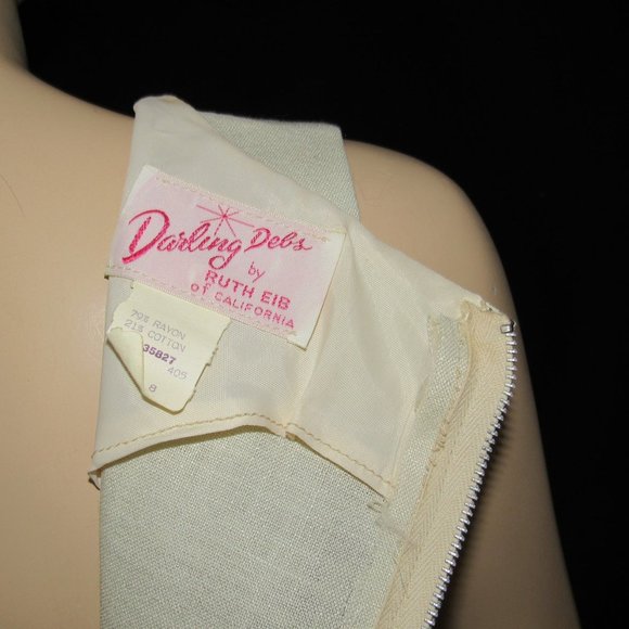 Vintage 50s Dress Set S - Picture 12 of 12